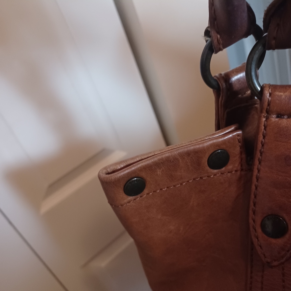 Frye Large Slouchy 15in Melissa Satchel Bag - Picture 9 of 17